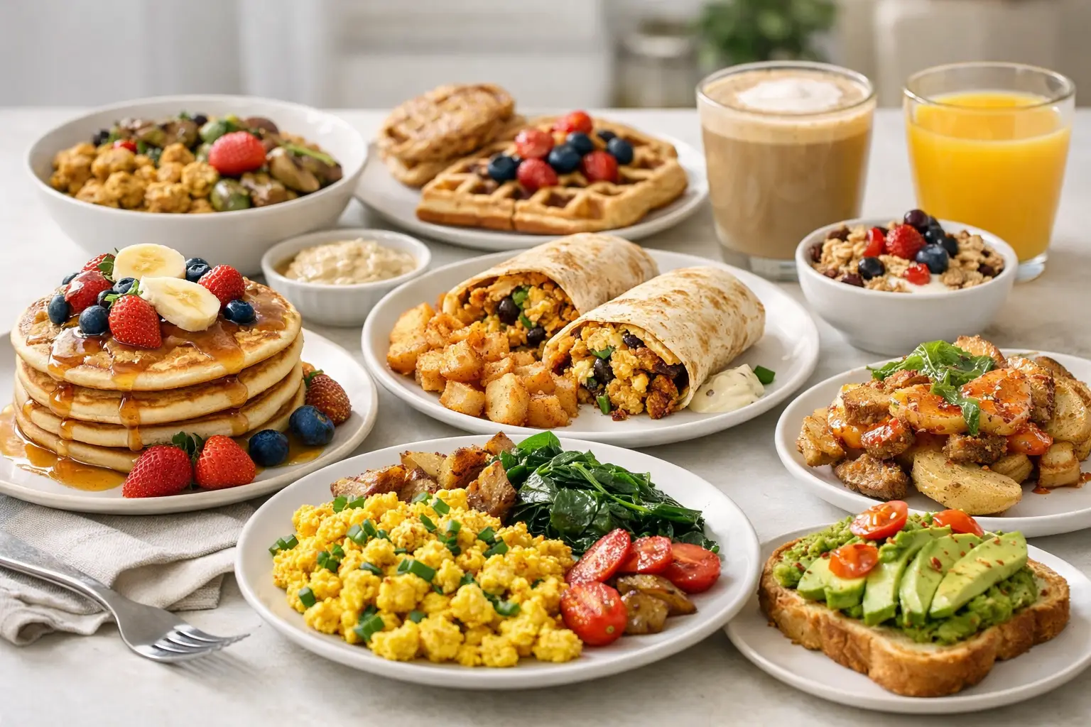 10 Top Vegan Comfort Breakfast Dishes