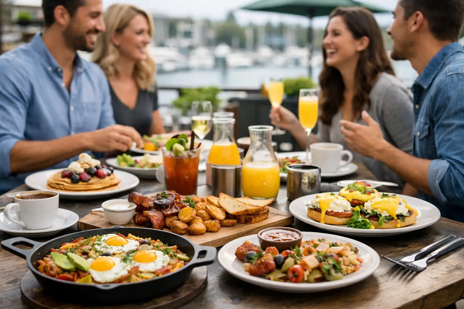 Best Brunch Spot for Groups in Huntington
