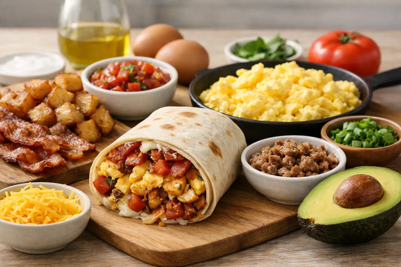 Breakfast Burrito Ingredients Guide