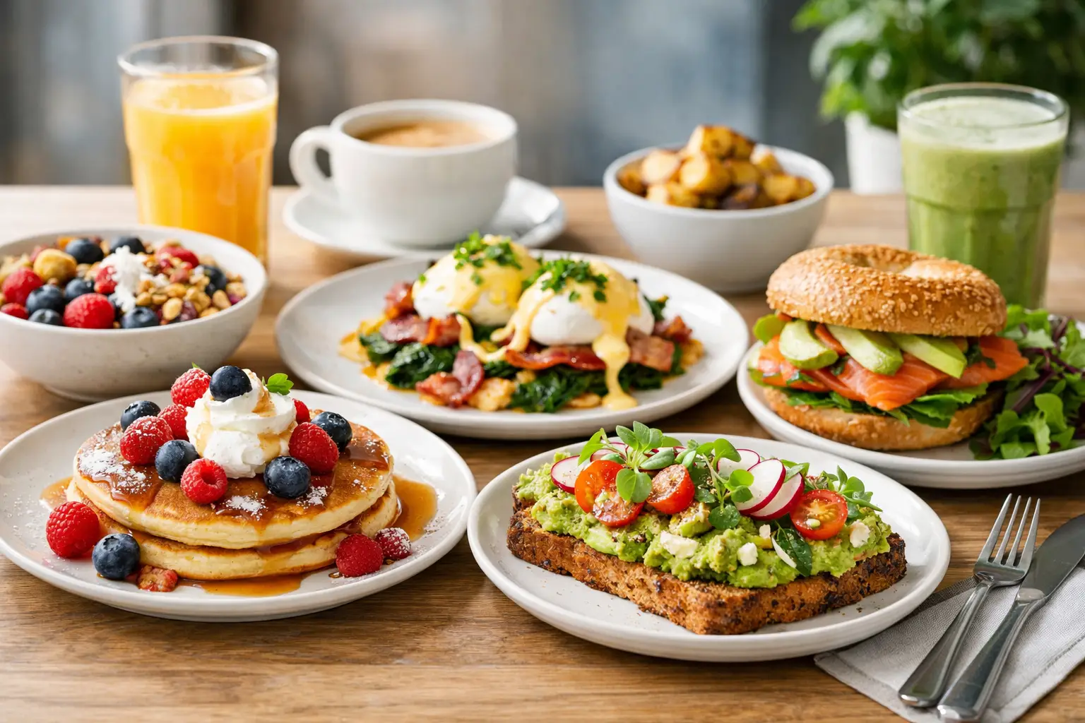 Gluten Free Cafe Menu Guide for Brunch