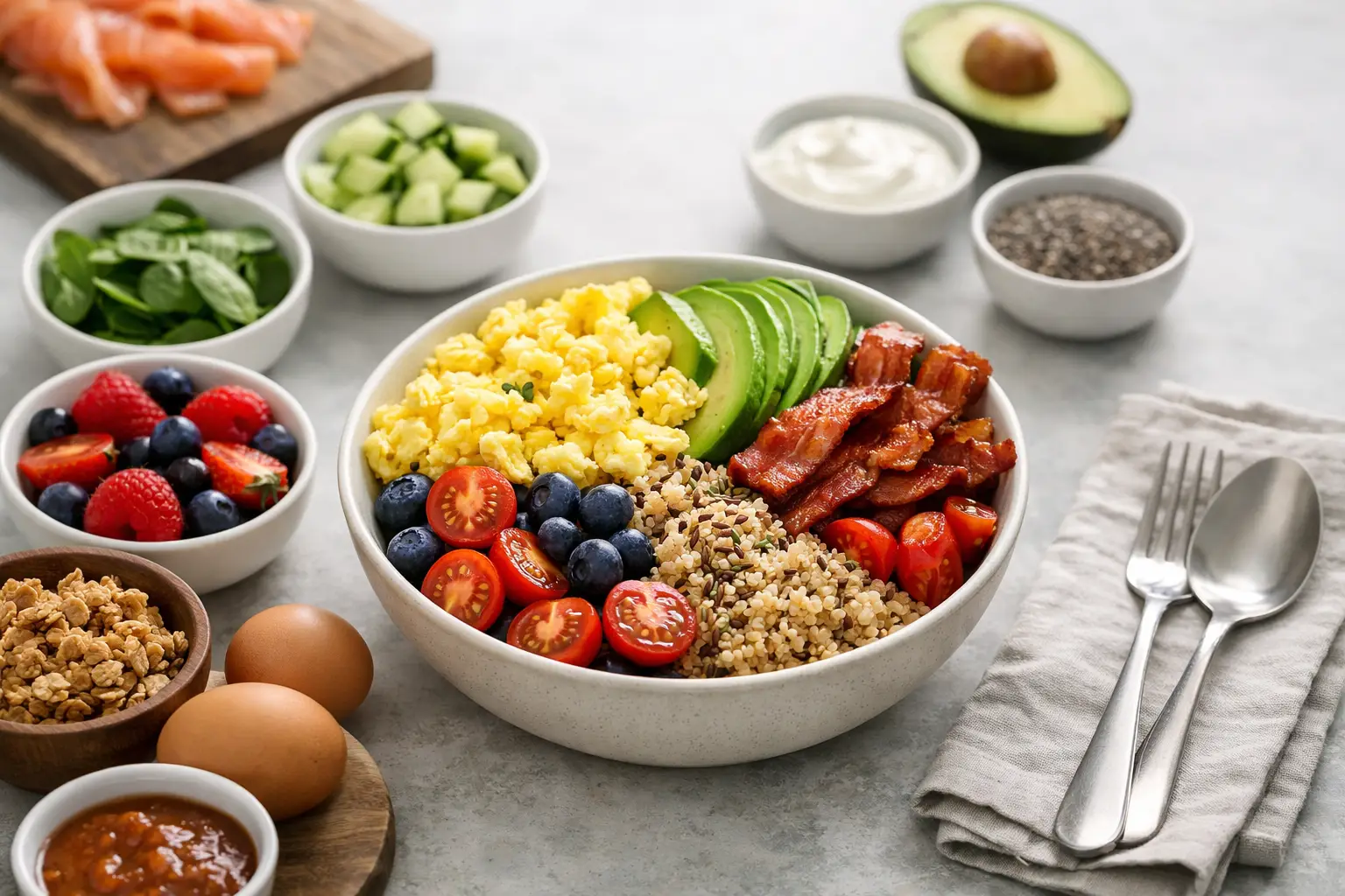 How to Build Your Own Breakfast Bowl
