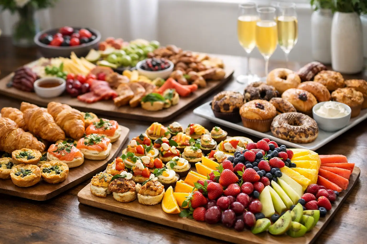 Party Catering Brunch Platters That Please