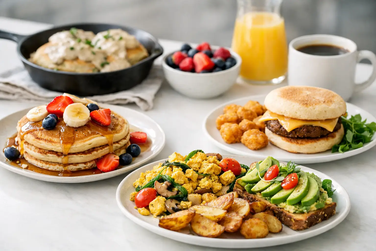 Vegan Comfort Brunch That Actually Hits