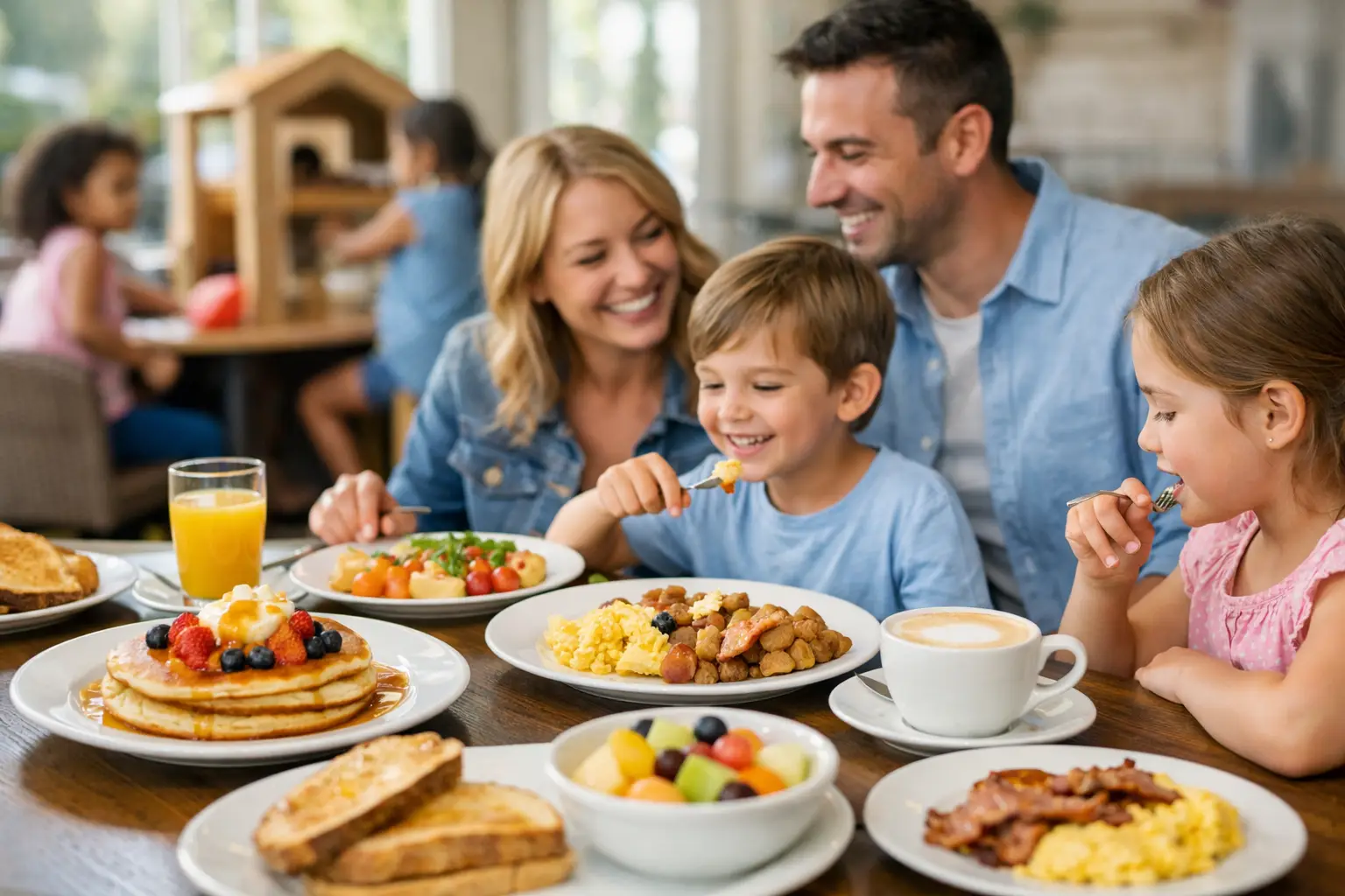 What Makes a Family Friendly Brunch Spot