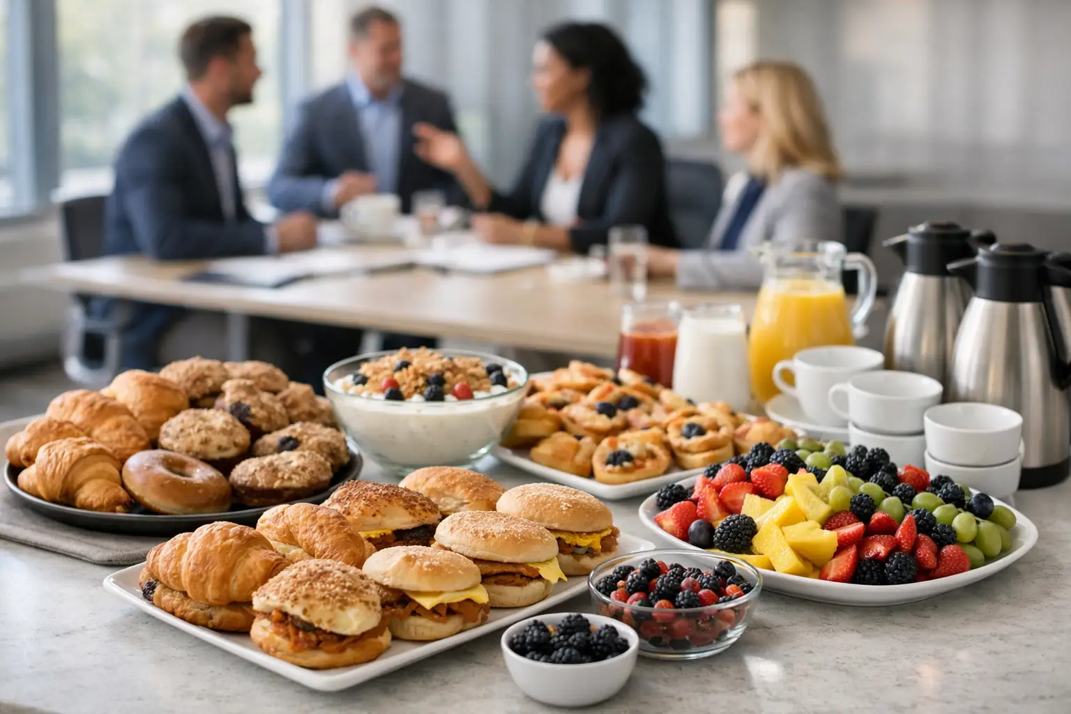 Breakfast Catering for Team Meetings That Works