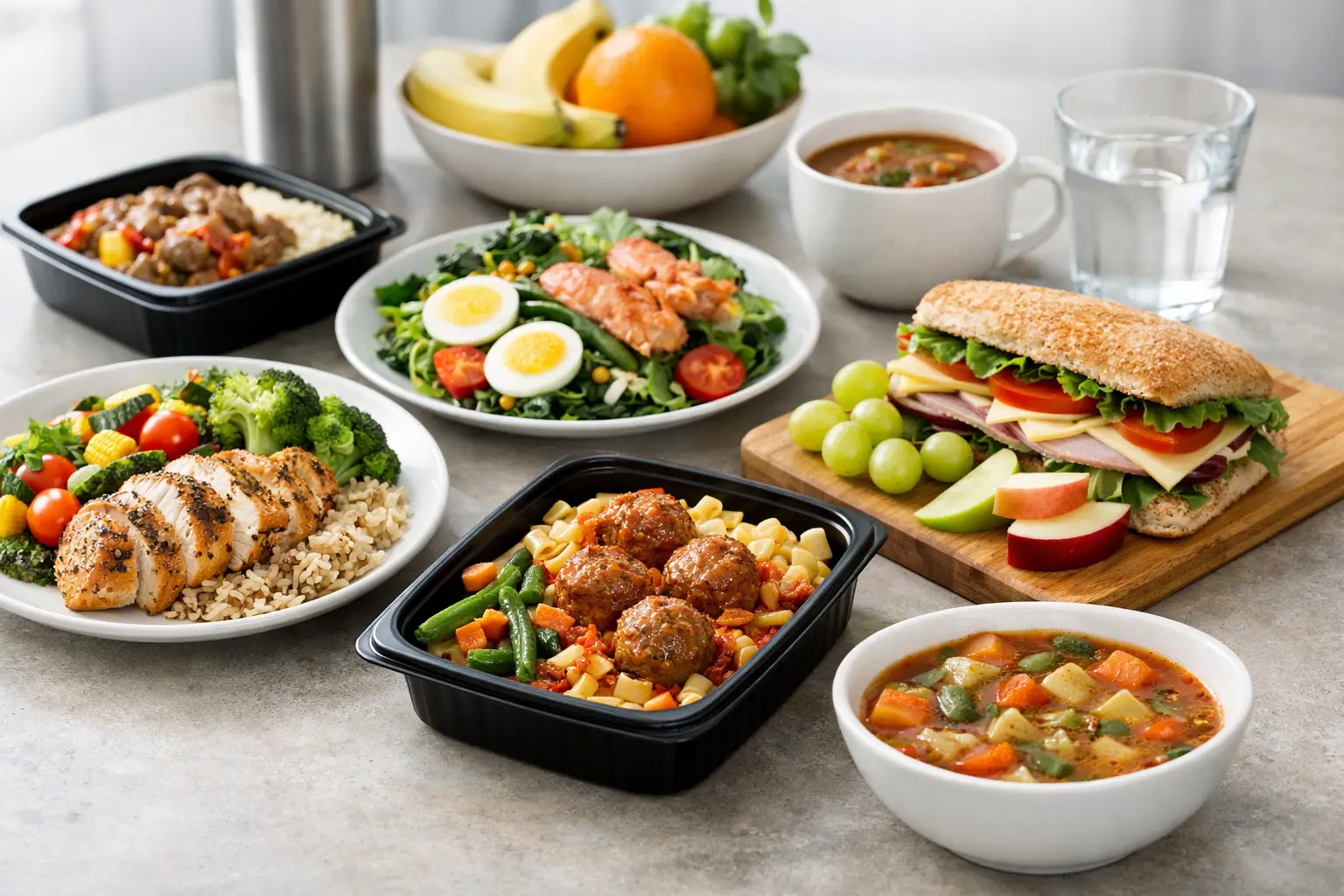 Mixed Diet Lunch Menu Example for Every Crew