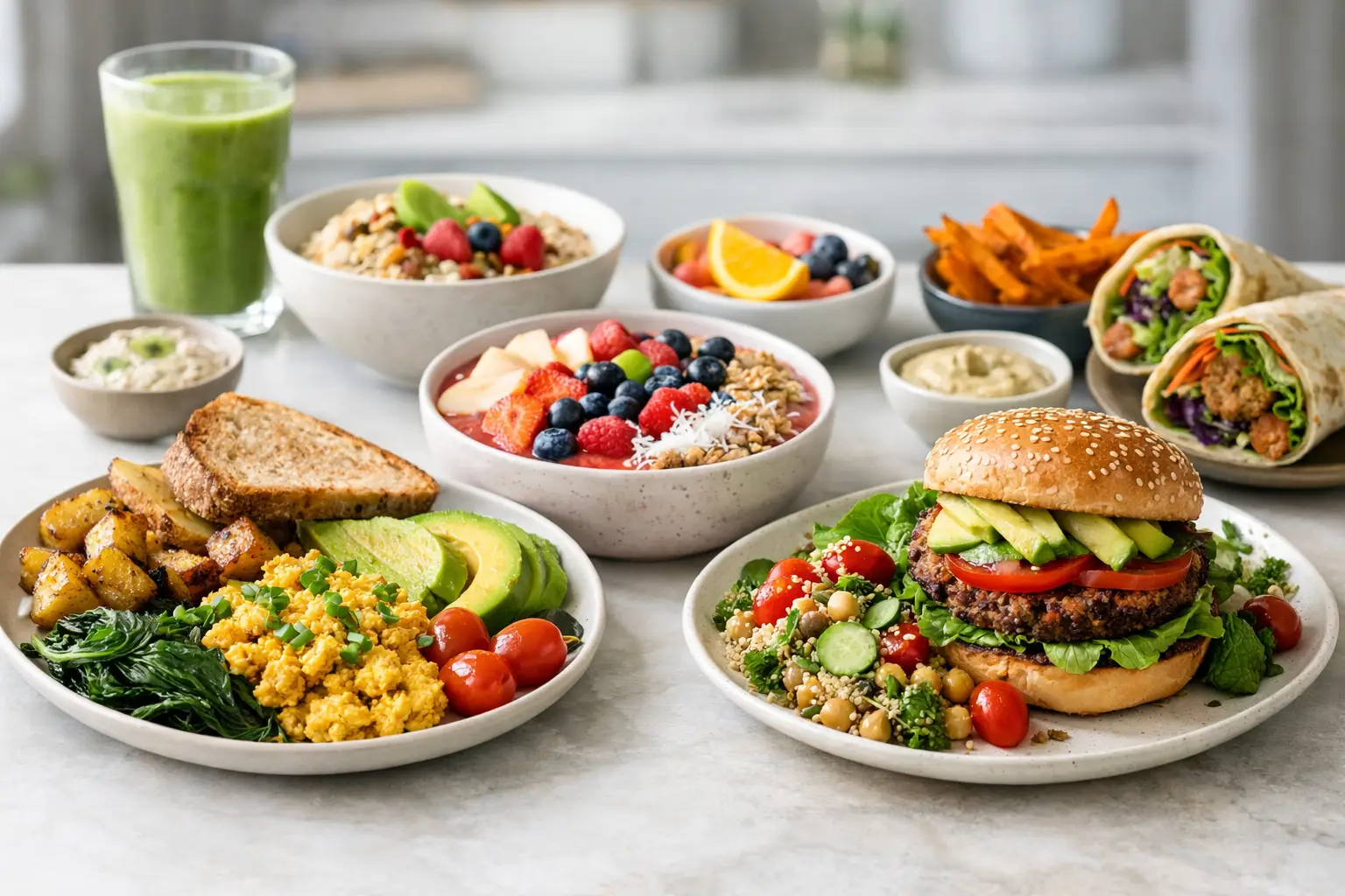 Vegan Options for Breakfast and Lunch That Rock