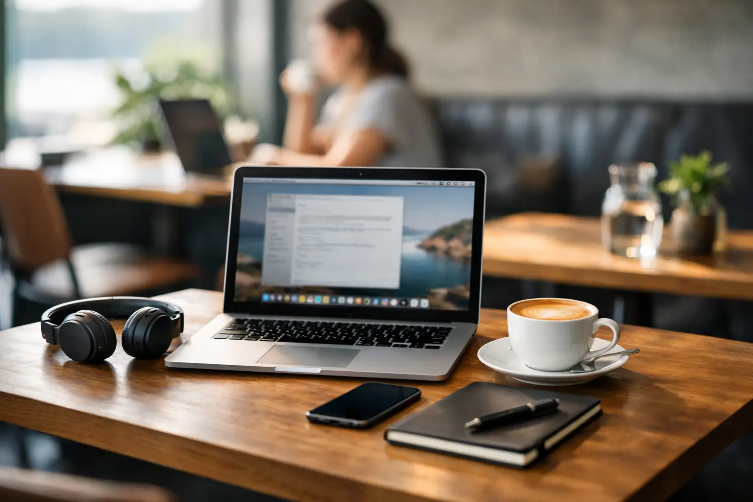 A Remote Work Cafe Setup That Keeps You Focused