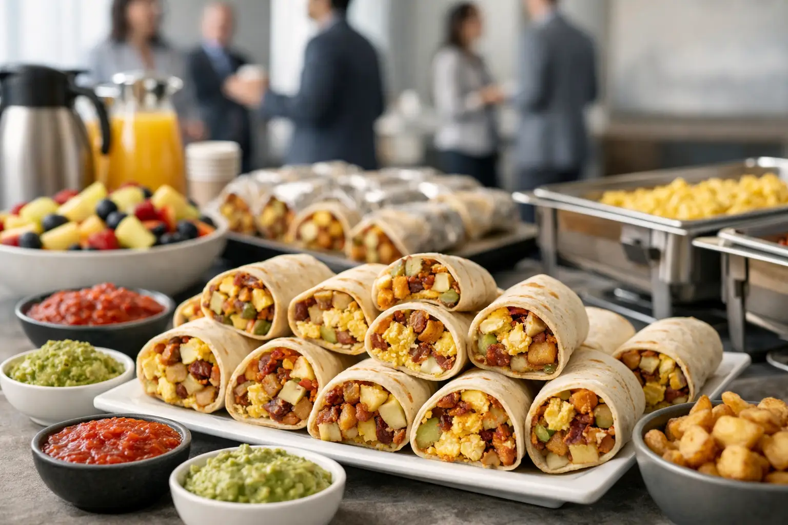 Breakfast Burrito Catering That Wakes Up the Room