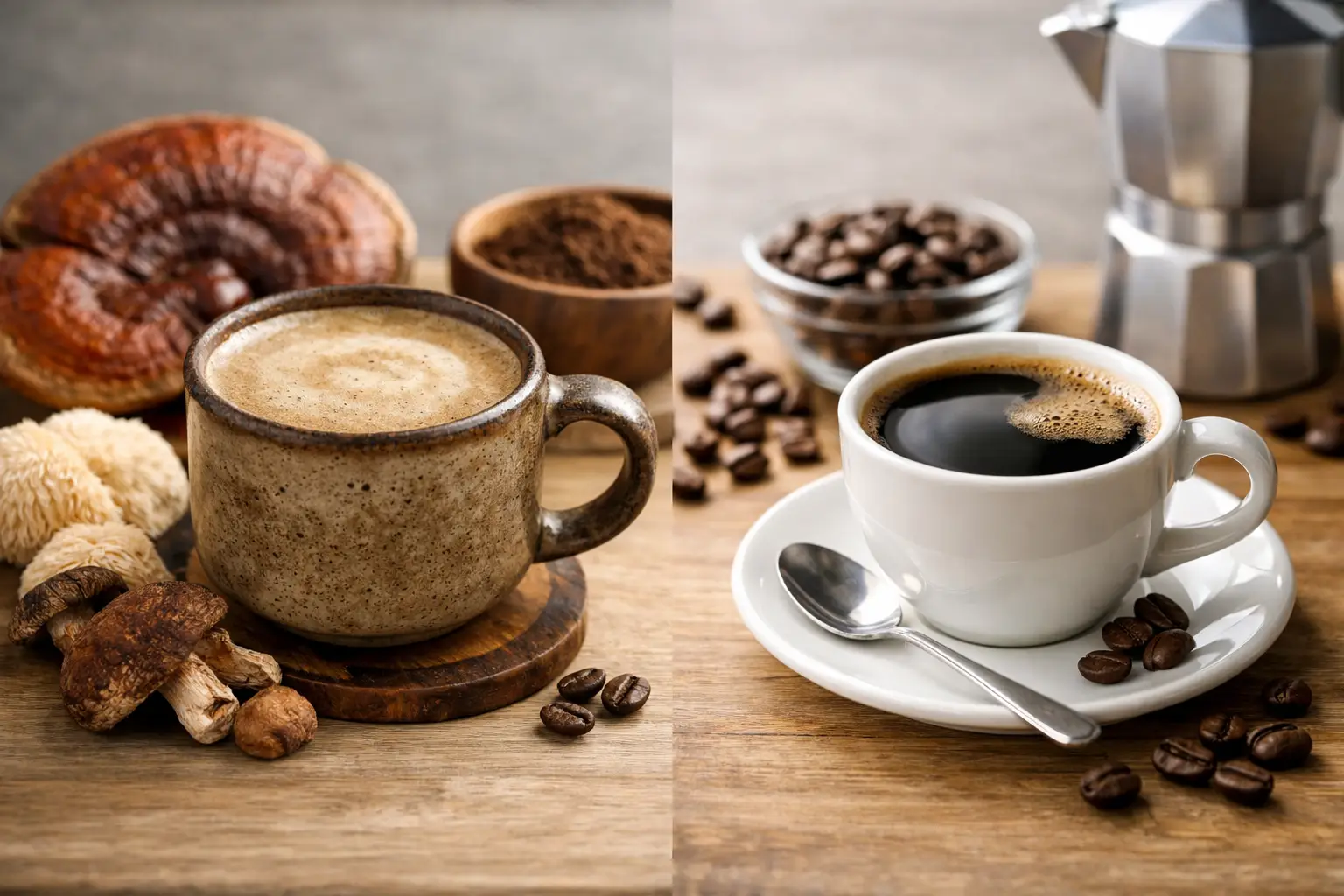 Mushroom Coffee vs Regular Coffee: What to Sip