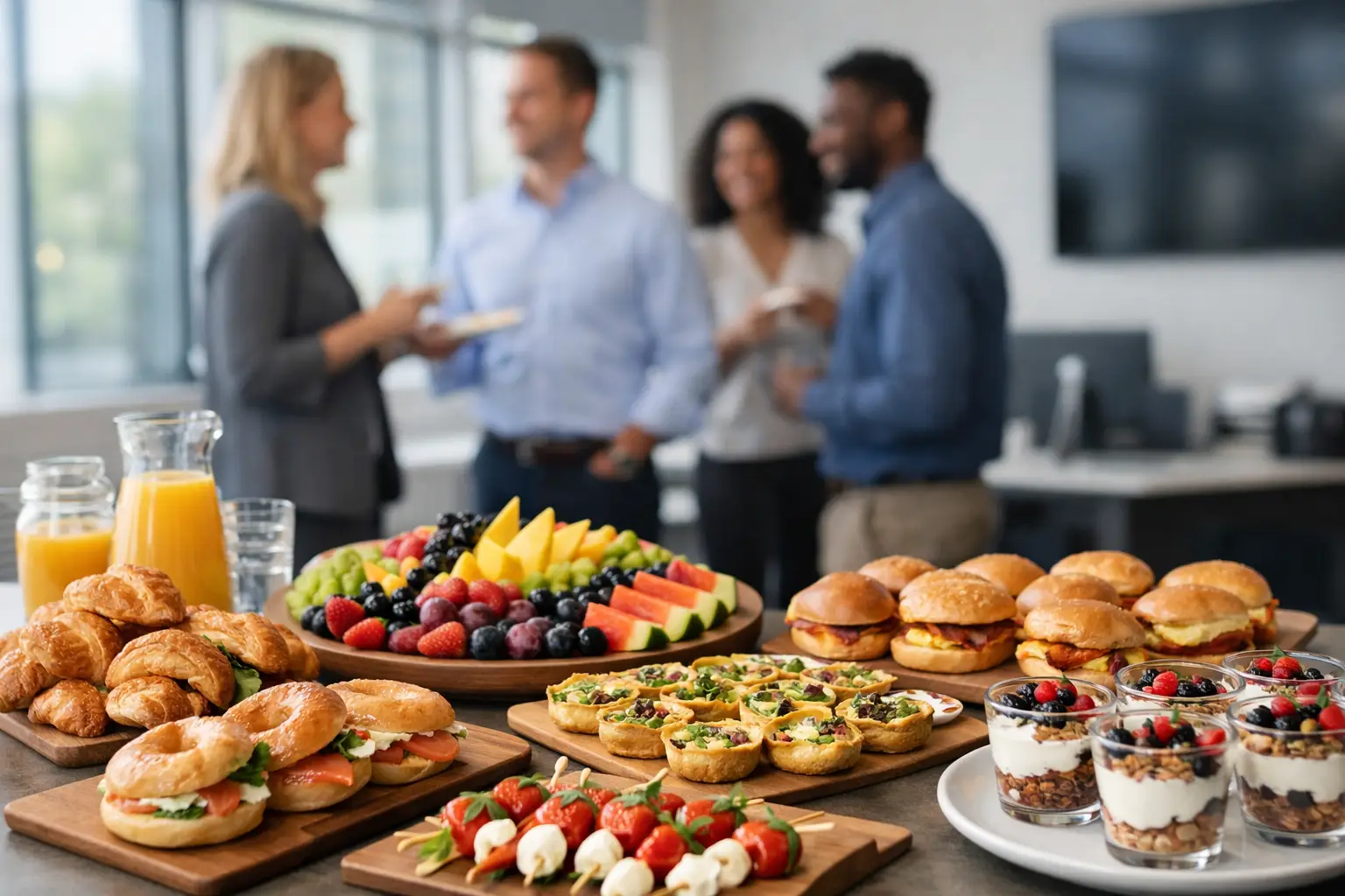 Office Brunch Catering Example for a Happier Team